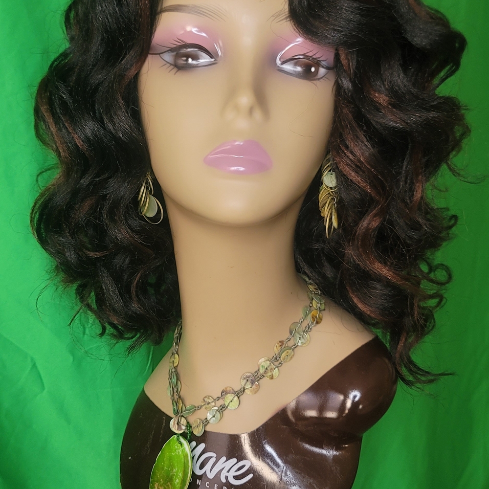 New Ocean Wavr Crochet Wig Color  #1b/33